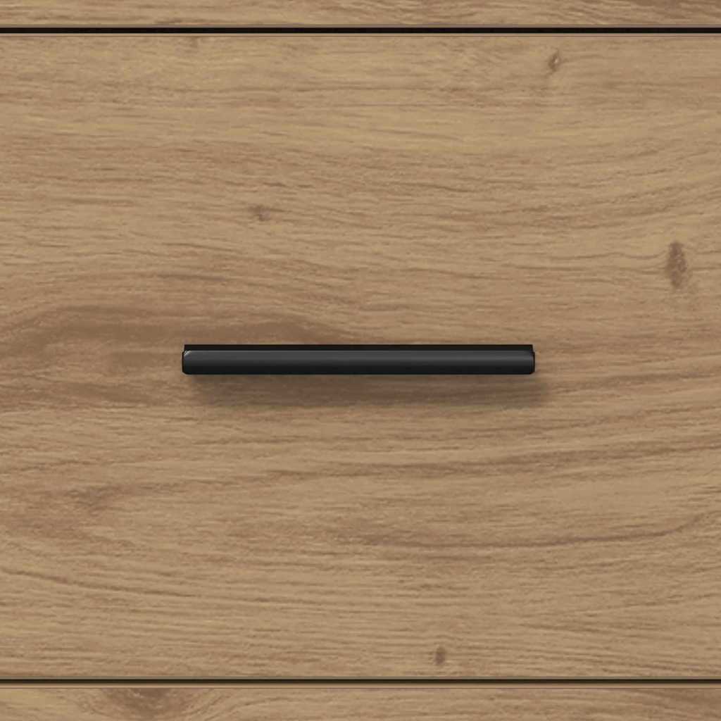 vidaXL Ντουλάπι Μπάνιου με συρτάρι artisan δρυς 35 x 37.5 x 166 εκ.