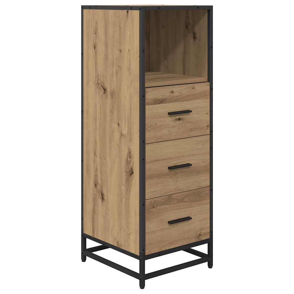 vidaXL Σετ Επίπλων Μπάνιου με συρτάρι Artisan Oak 35 x 37,5 x 100 εκ.