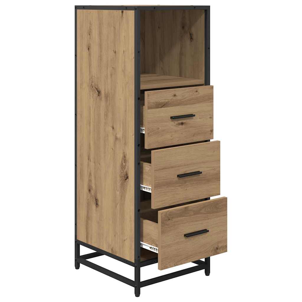 vidaXL Σετ Επίπλων Μπάνιου με συρτάρι Artisan Oak 35 x 37,5 x 100 εκ.