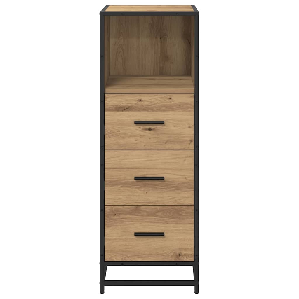 vidaXL Σετ Επίπλων Μπάνιου με συρτάρι Artisan Oak 35 x 37,5 x 100 εκ.