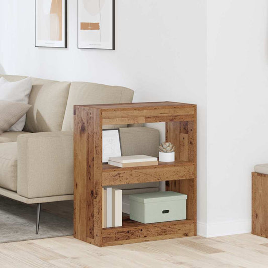 vidaXL Βιβλιοθήκη Παλιό ξύλο 60 x 30 x 72 εκ. Επεξεργασμένο ξύλο