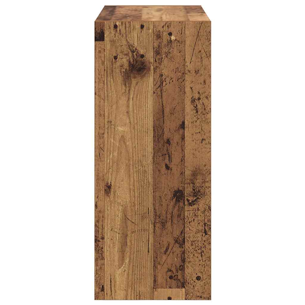vidaXL Βιβλιοθήκη Παλιό ξύλο 60 x 30 x 72 εκ. Επεξεργασμένο ξύλο