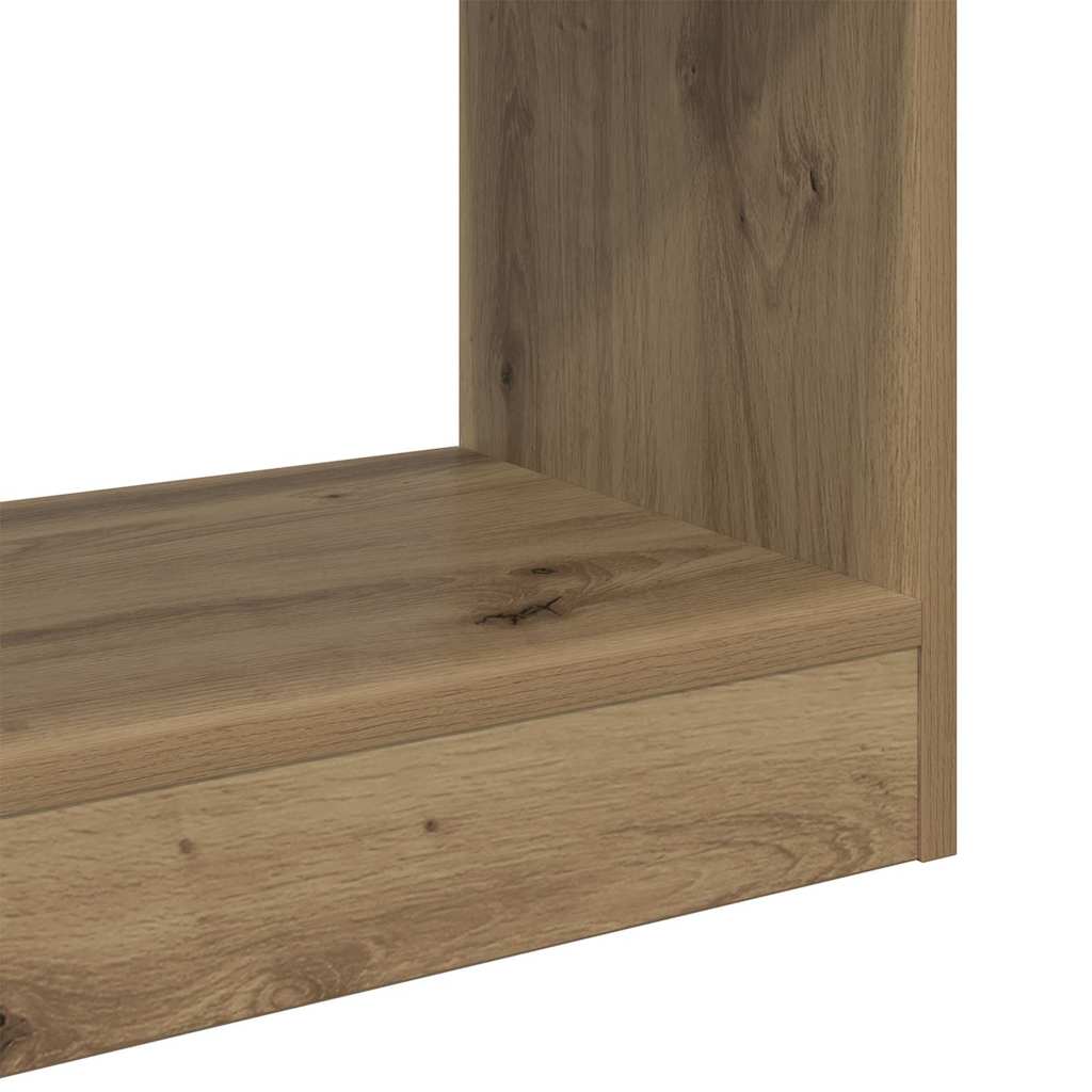 vidaXL Βιβλιοθήκη Artisan Oak 60 x 30 x 72 εκ. Επεξεργασμένο ξύλο