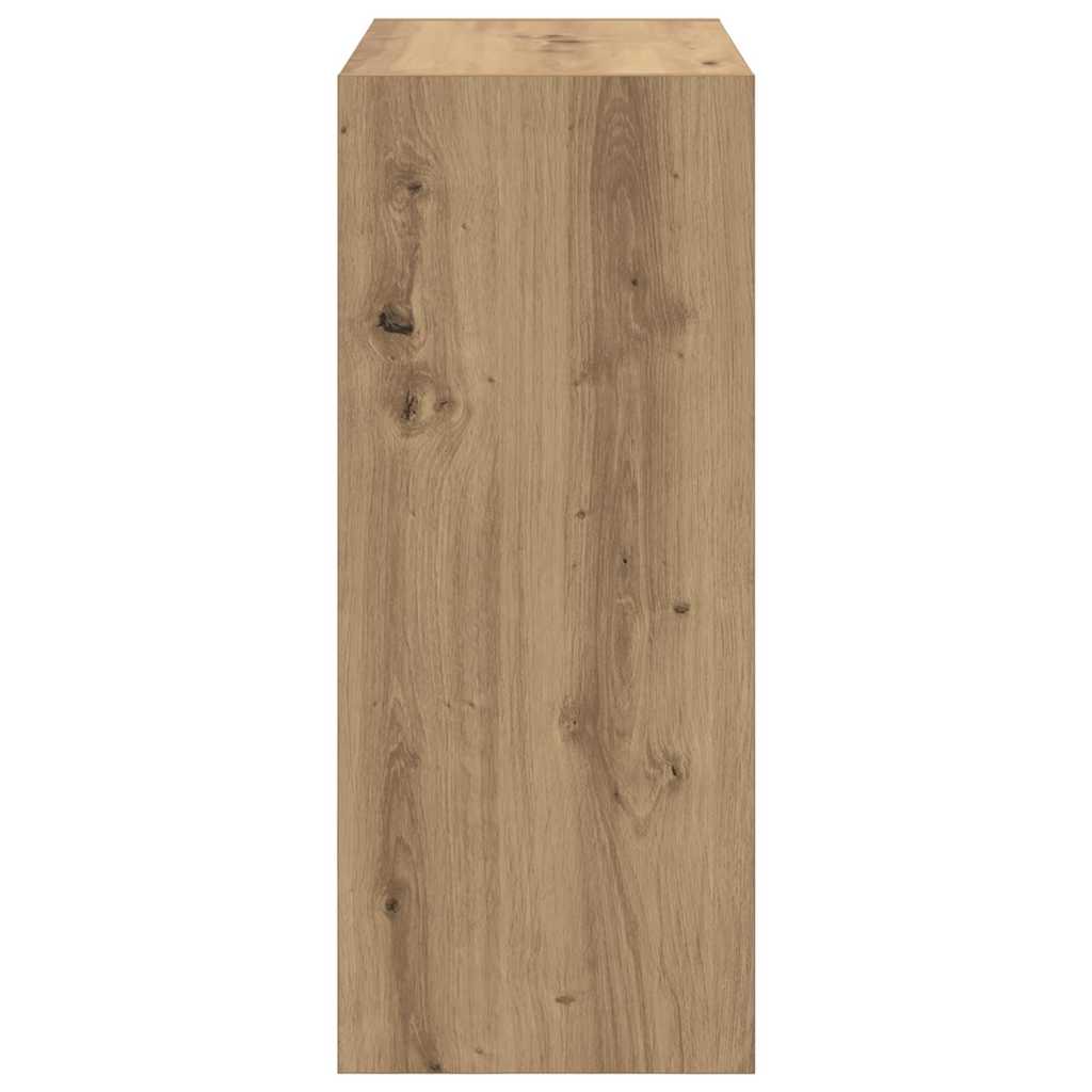vidaXL Βιβλιοθήκη Artisan Oak 60 x 30 x 72 εκ. Επεξεργασμένο ξύλο