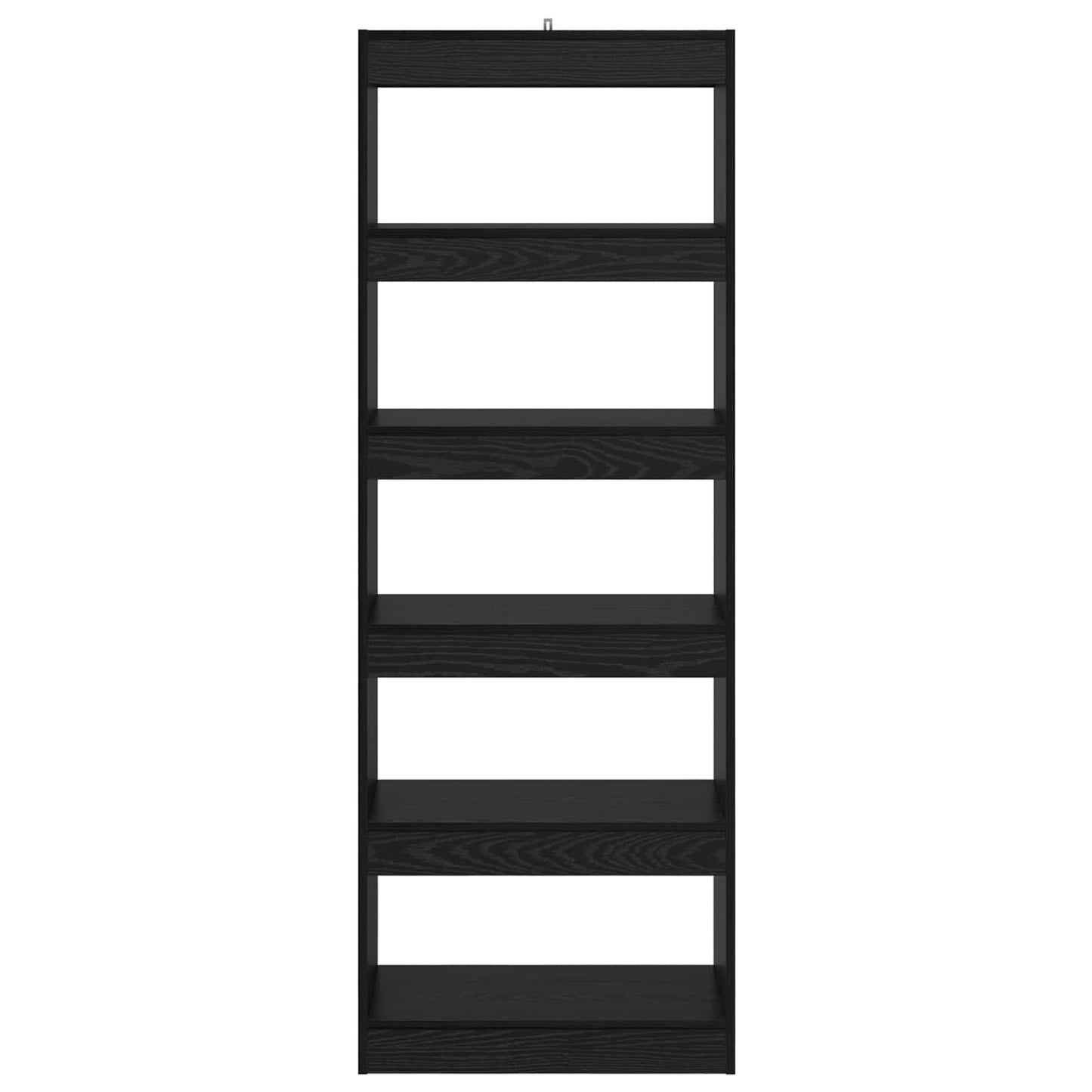 vidaXL Βιβλιοθήκη Μαύρη δρυς 60 x 30 x 166 εκ Επεξεργασμένο ξύλο
