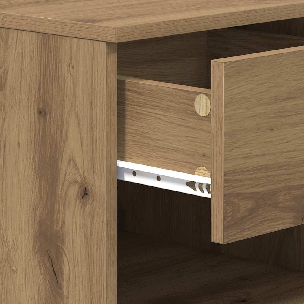 vidaXL Ντουλάπι κρεβατιού 2 pcs Artisan Oak 40 x 39 x 40 εκ.