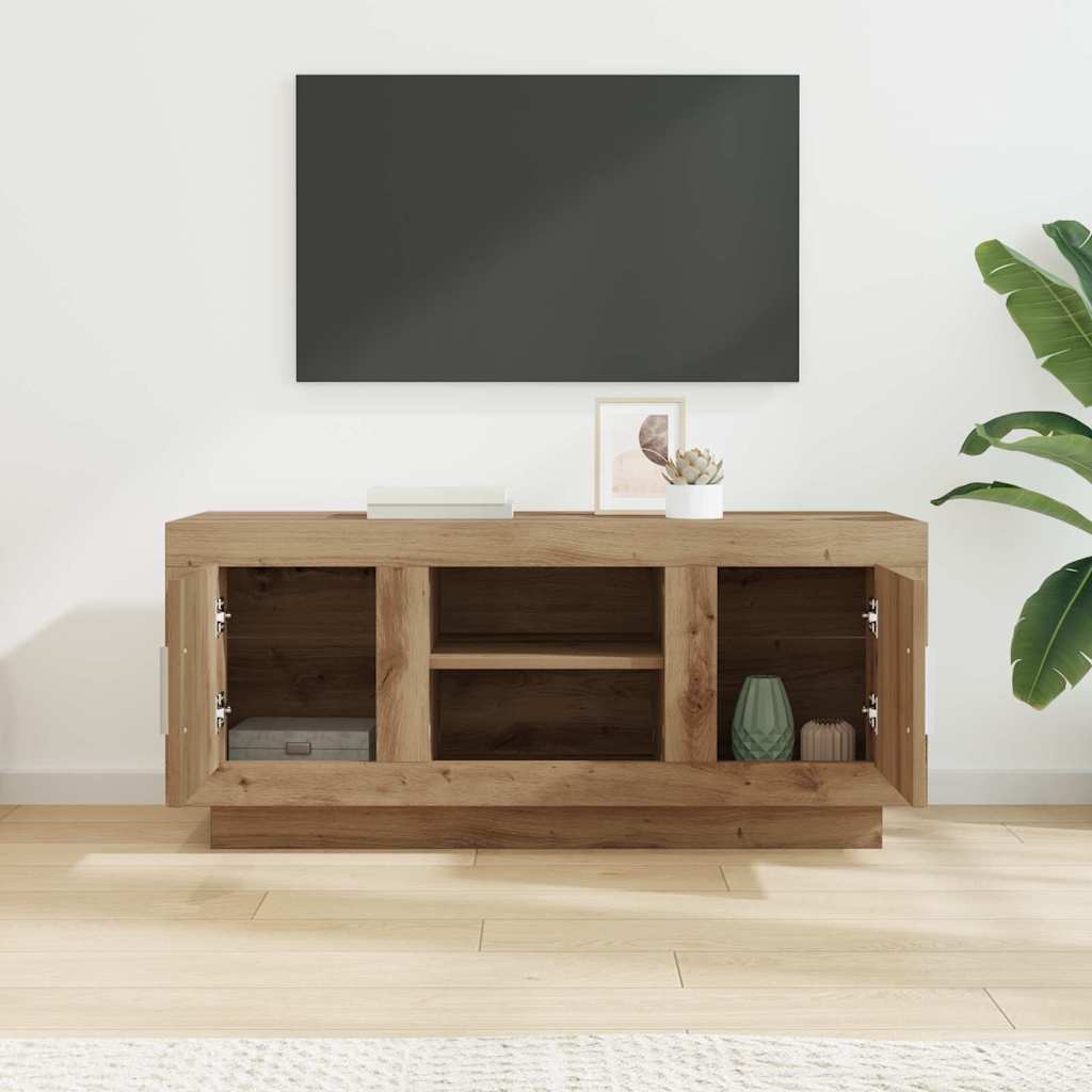 vidaXL Ντουλάπι TV Artisan Oak 102 x 35 x 45 εκ. Επεξεργασμένο ξύλο