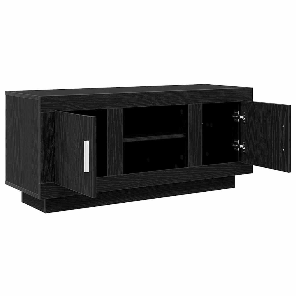 vidaXL Ντουλάπι TV Μαύρη Οξυά 102 x 35 x 45 εκ. Επεξεργασμένο ξύλο