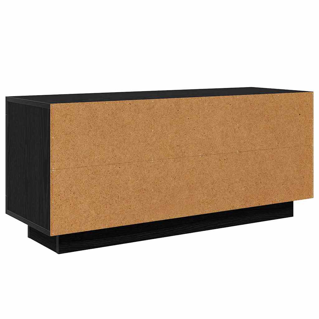 vidaXL Ντουλάπι TV Μαύρη Οξυά 102 x 35 x 45 εκ. Επεξεργασμένο ξύλο