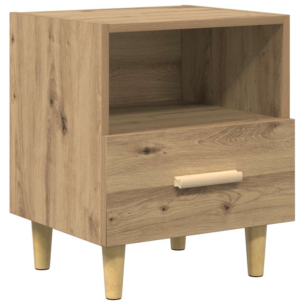 vidaXL Κομοδίνο 2 pcs Artisan Oak 40 x 35 x 47 εκ. Επεξεργασμένο ξύλο