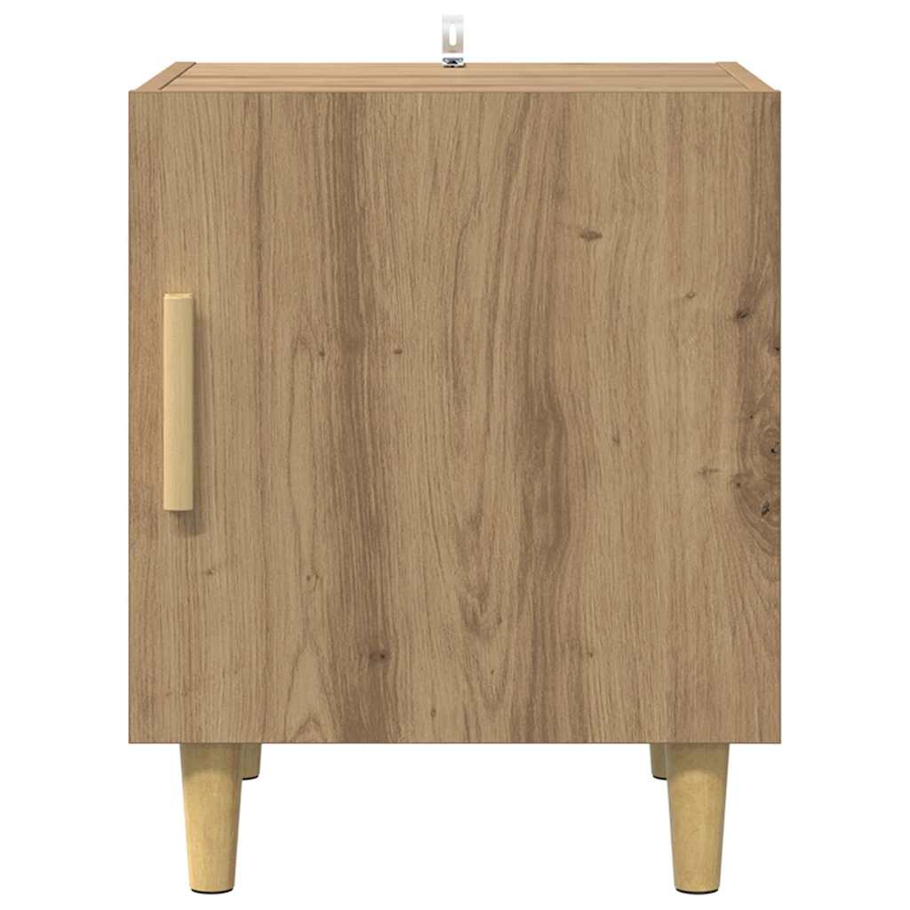 vidaXL Κομοδίνο 2 pcs Artisan Oak 40 x 40 x 50 cm Επεξεργασμένο ξύλο