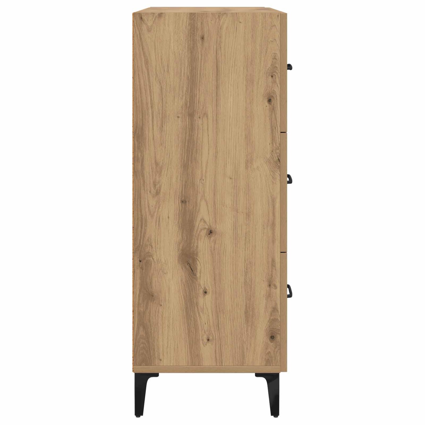 vidaXL Πλαϊνό γραφείο με συρτάρι Artisan Oak 69,5 x 34 x 90 εκ.