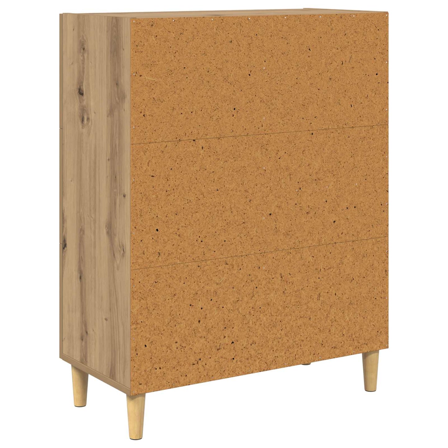 vidaXL Πλαϊνό γραφείο Artisan Oak 34 x 69.5 x 90 εκ Επεξεργασμένο ξύλο