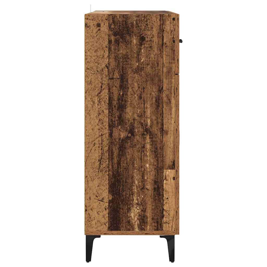 vidaXL Πλαϊνό γραφείο Παλιό ξύλο 69,5 x 34 x 90 εκ. Επεξεργασμένο ξύλο