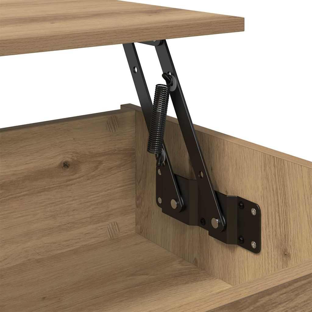vidaXL Τραπεζάκι σαλονιού Artisan Oak 80 x 50,5 x 41,5 εκ