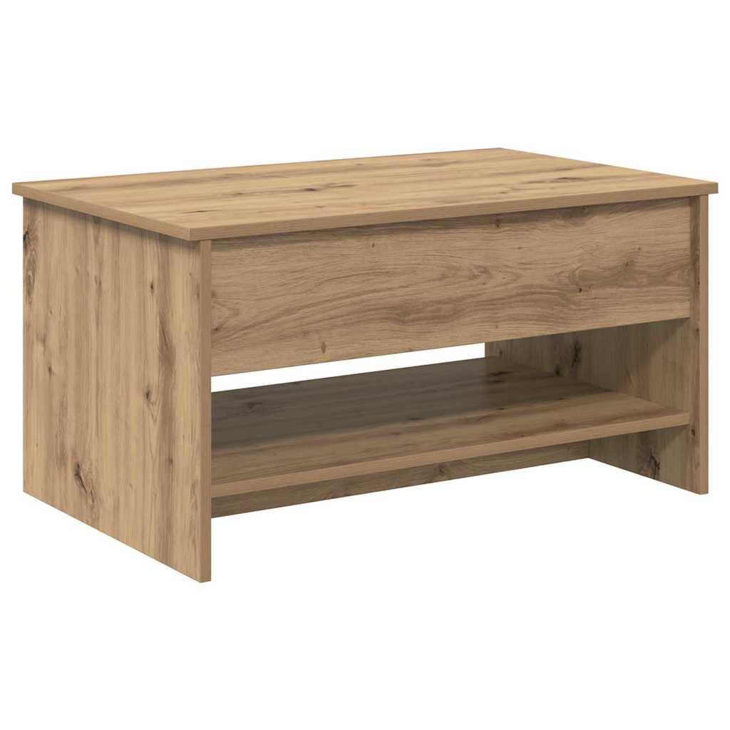 vidaXL Τραπεζάκι σαλονιού Artisan Oak 80 x 50,5 x 41,5 εκ