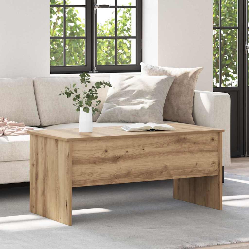vidaXL Τραπεζάκι σαλονιού Artisan Oak 102 x 50,5 x 46,5 εκ.