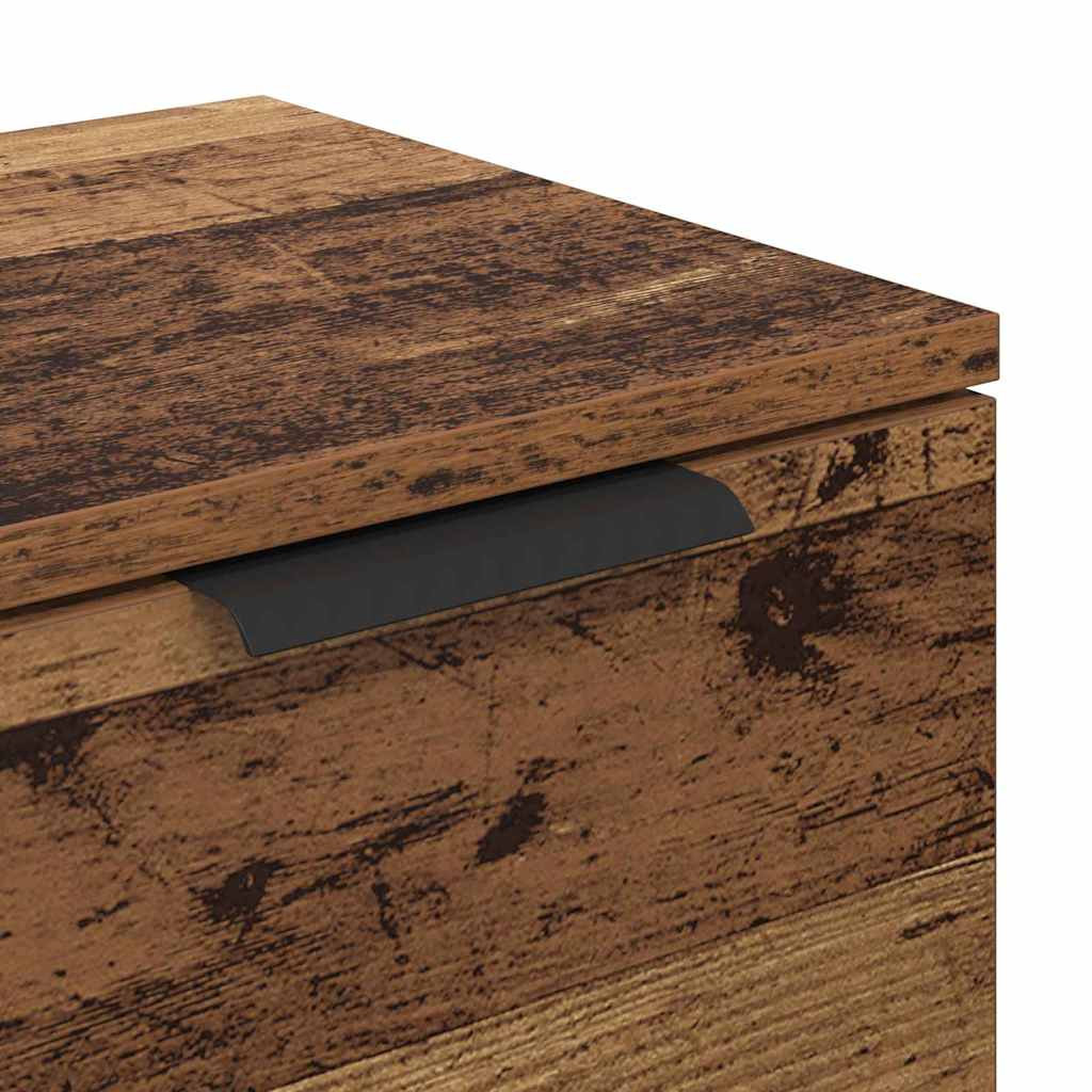 vidaXL Πλαϊνό γραφείο Παλιό ξύλο 60 x 30 x 70 εκ. Επεξεργασμένο ξύλο