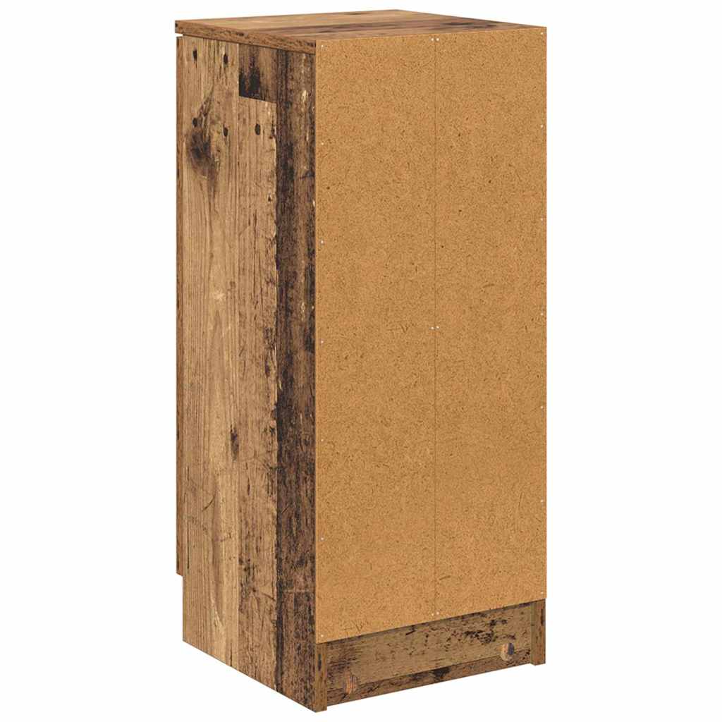 vidaXL Πλαϊνό γραφείο Παλιό ξύλο 30 x 30 x 70 εκ. Επεξεργασμένο ξύλο