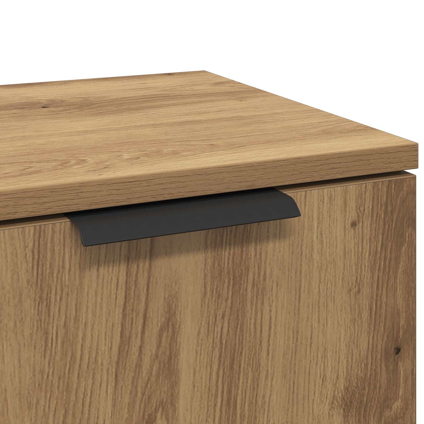 vidaXL Πλαϊνό γραφείο Artisan Oak 30 x 30 x 70 εκ. Επεξεργασμένο Ξύλο