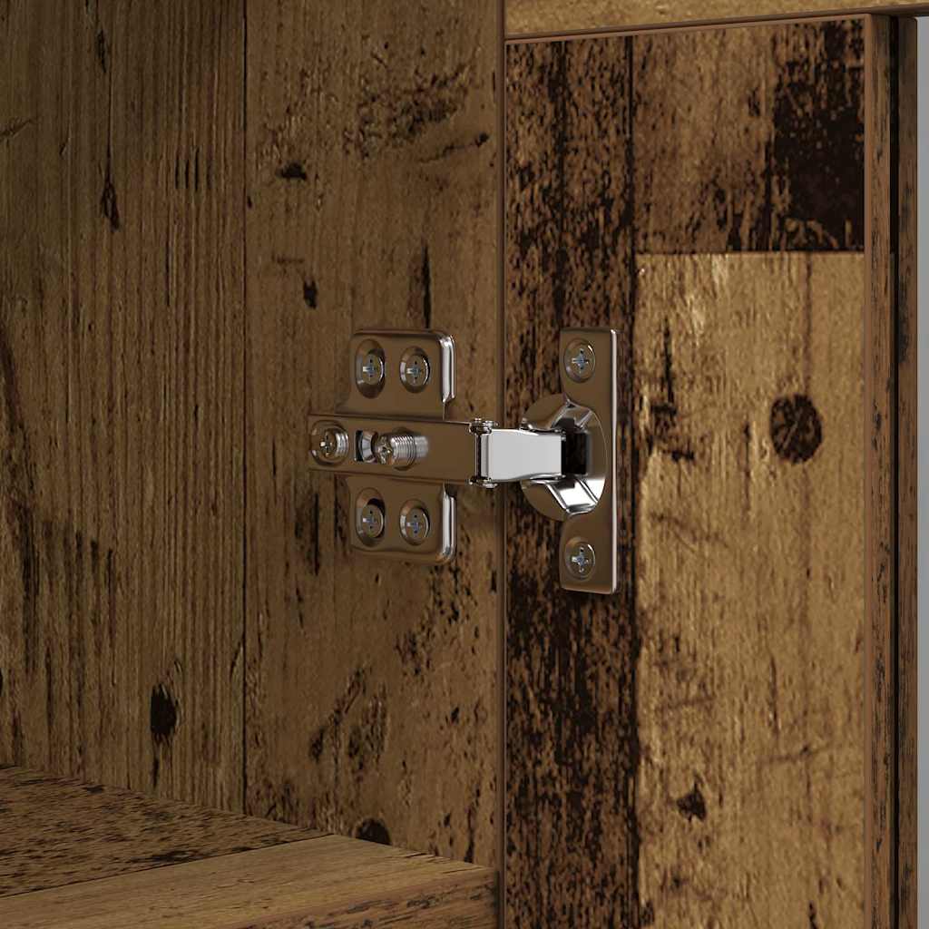 vidaXL Πλαϊνό γραφείο Παλιό Ξύλο 69,5 x 34 x 90 εκ. Επεξεργασμένο ξύλο