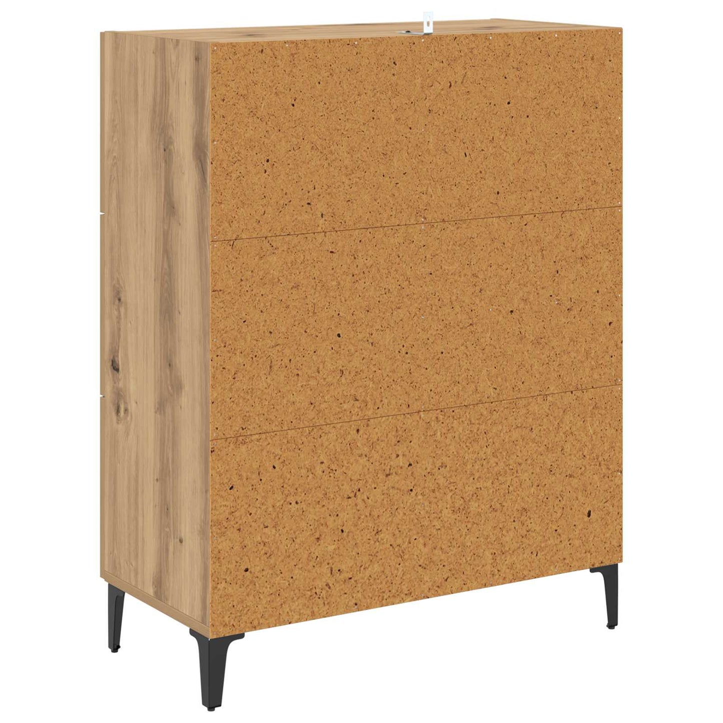 vidaXL Πλαϊνό γραφείο με συρτάρι Artisan Oak 69,5 x 34 x 90 εκ.