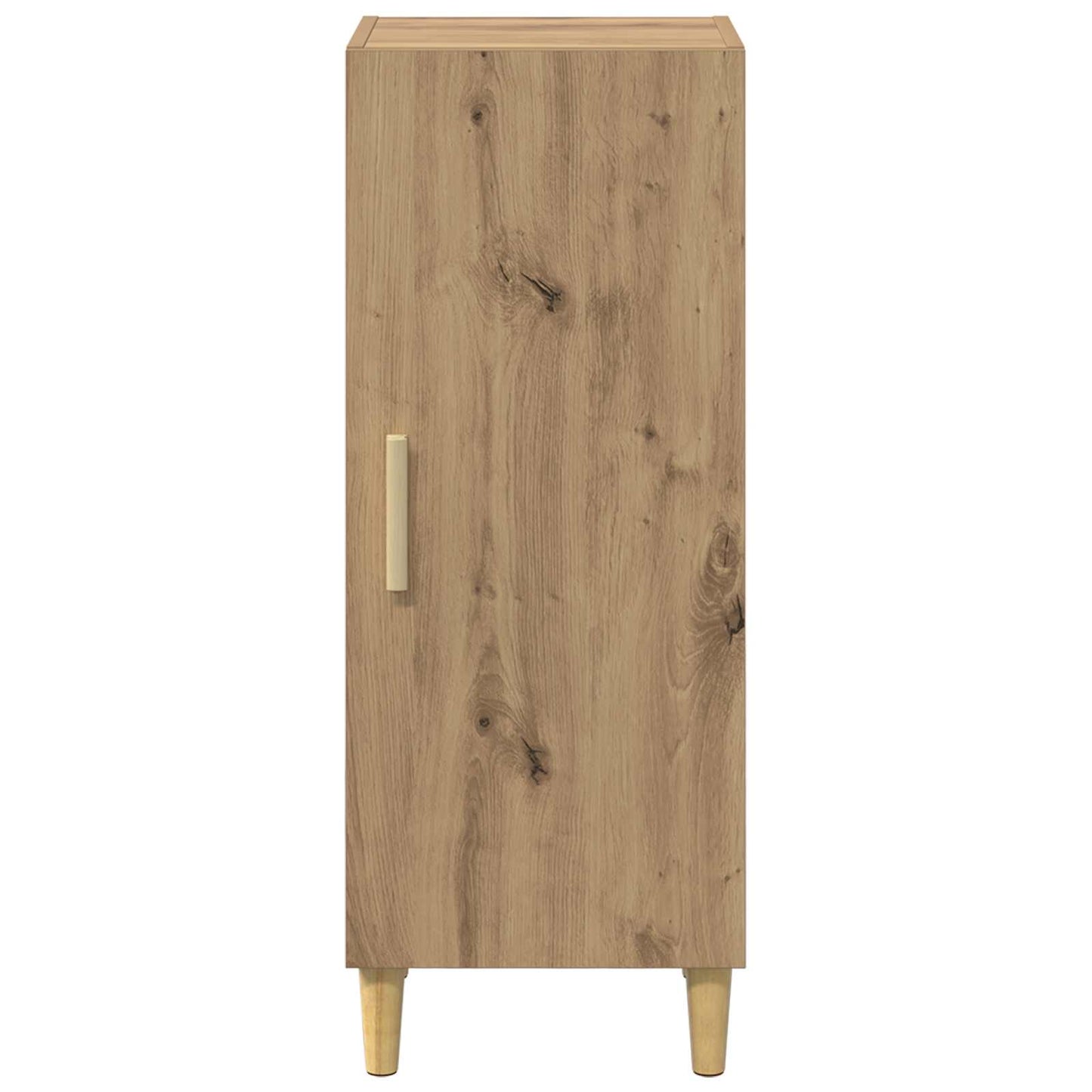 vidaXL Πλαϊνό γραφείο Επιτοίχιο Artisan Oak 34,5 x 34 x 90 εκ.