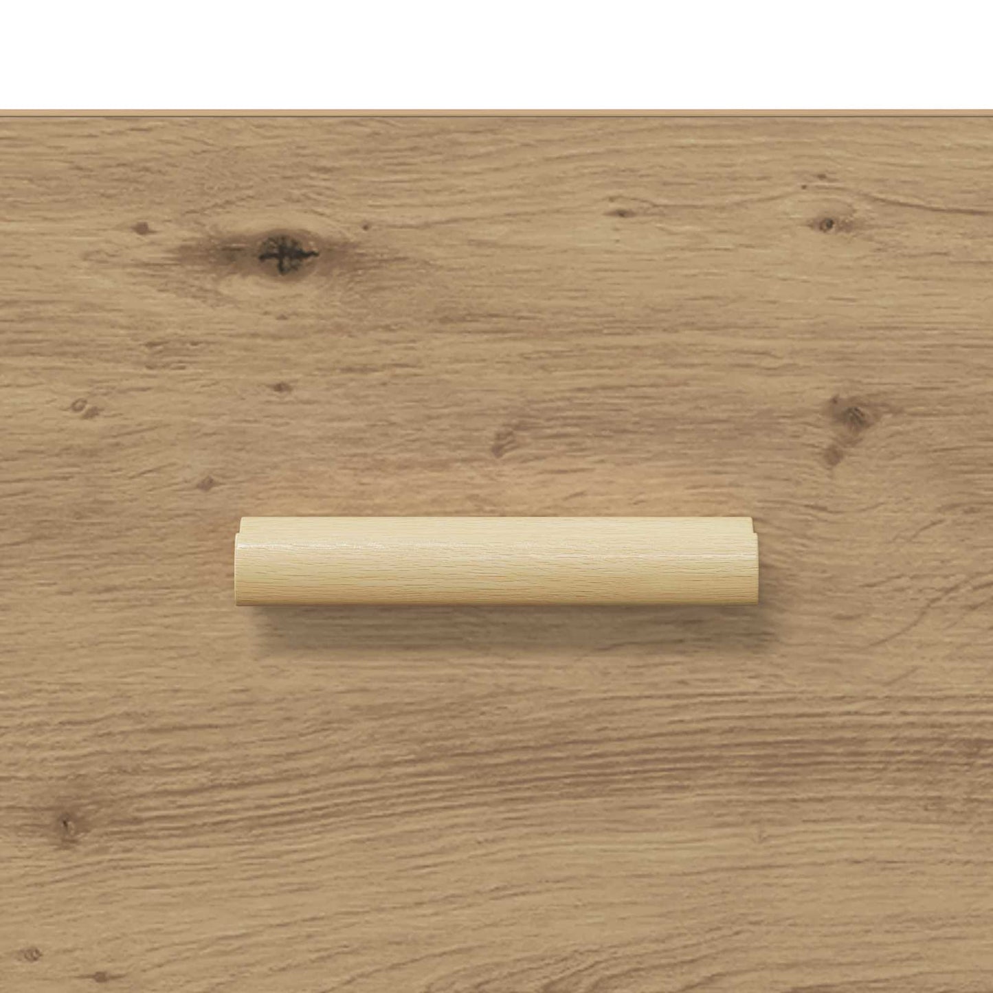 vidaXL Πλαϊνό γραφείο με συρτάρι artisan δρυς 34 x 34.5 x 90 εκ