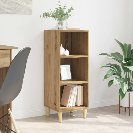 vidaXL Πλαϊνό γραφείο Artisan Oak 34,5 x 32,5 x 90 εκ.