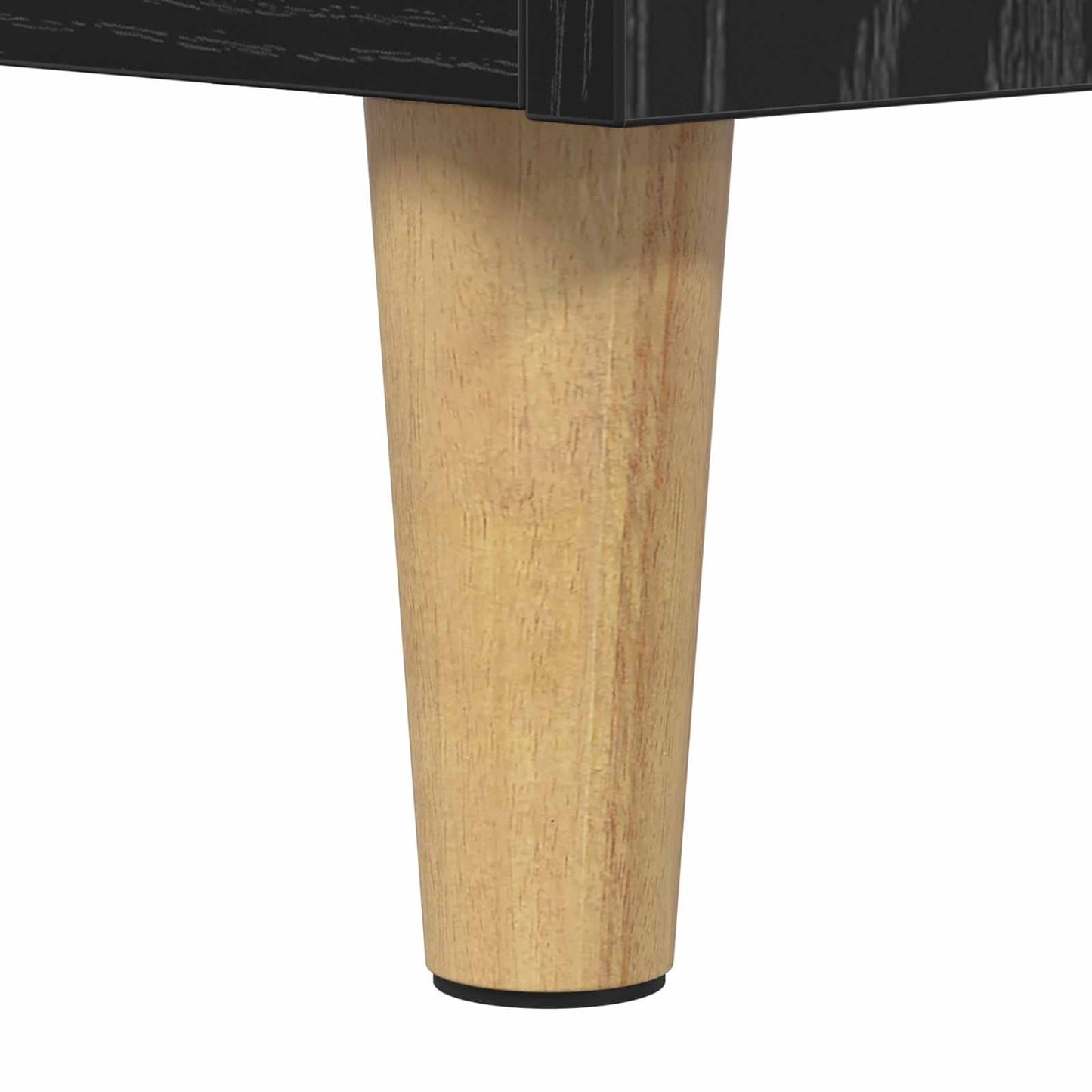 vidaXL Πλαϊνό γραφείο Μαύρη Οξυά 34,5 x 32,5 x 90 εκ.