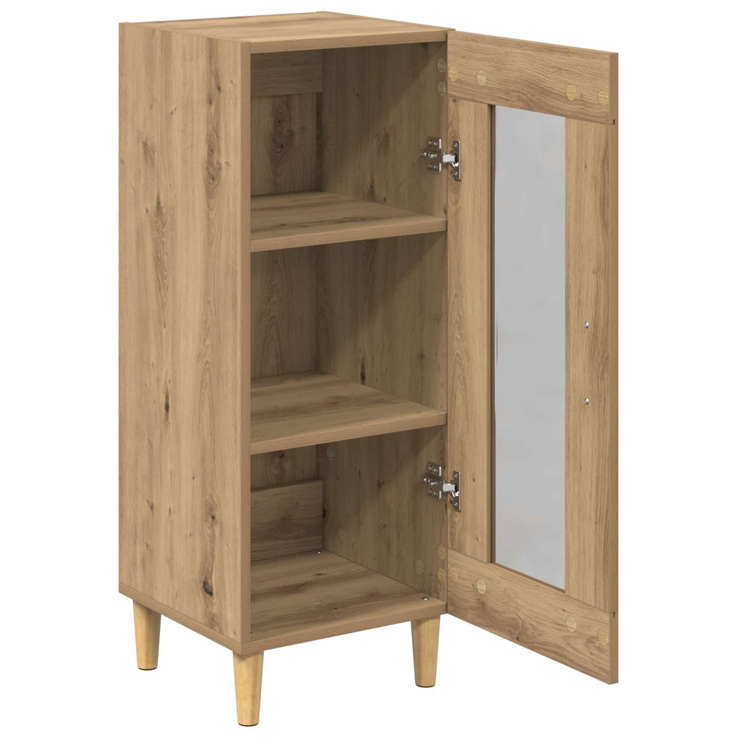 vidaXL Πλαϊνό γραφείο Artisan Oak 34.5 x 32.5 x 90 εκ.