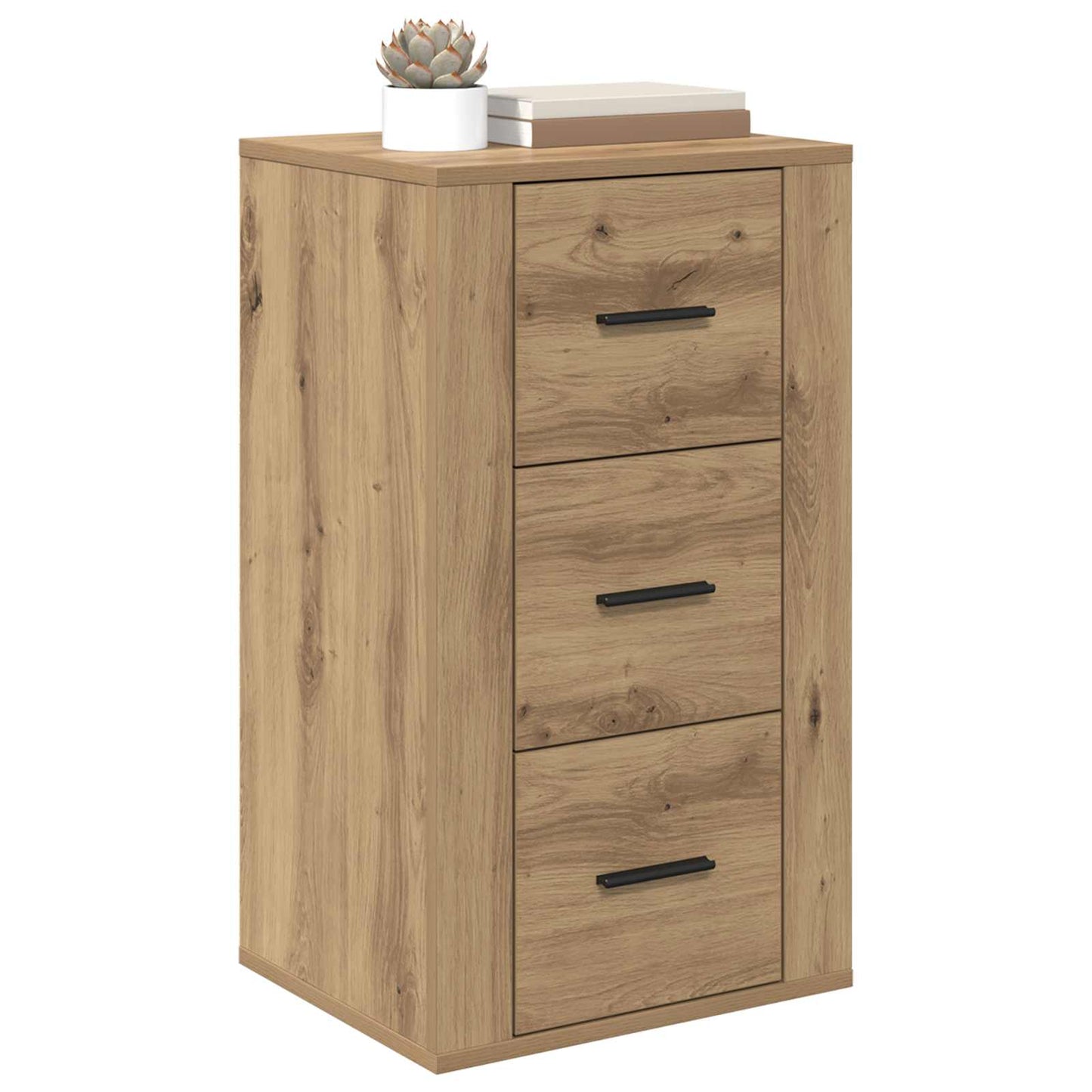 vidaXL Πλαϊνό γραφείο Artisan Oak 40 x 33 x 70 εκ. Επεξεργασμένο ξύλο