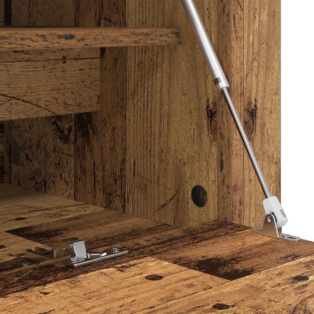 vidaXL Ντουλάπα Παπουτσιών με ράφι Παλαιό ξύλο 100 x 35 x 38 εκ.