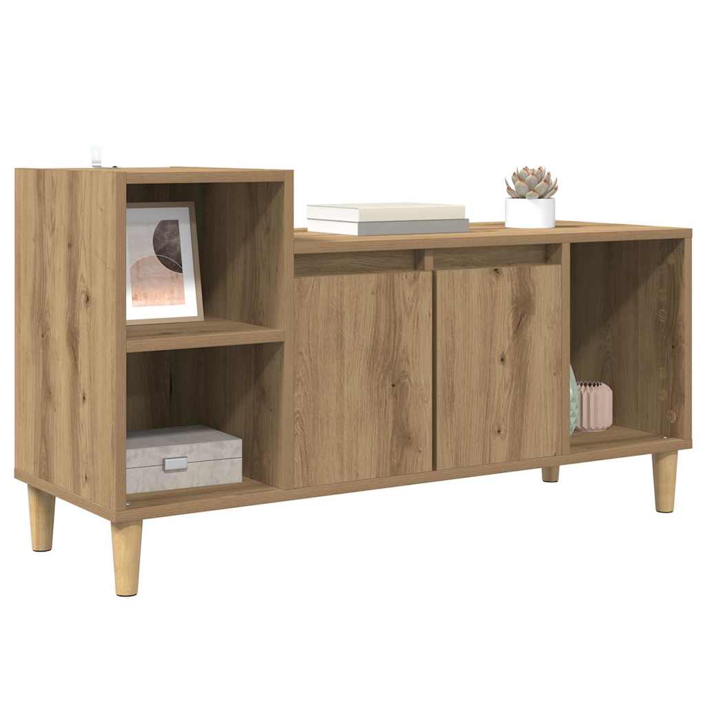 vidaXL Ντουλάπι TV Artisan Oak 100 x 35 x 55 εκ Επεξεργασμένο ξύλο