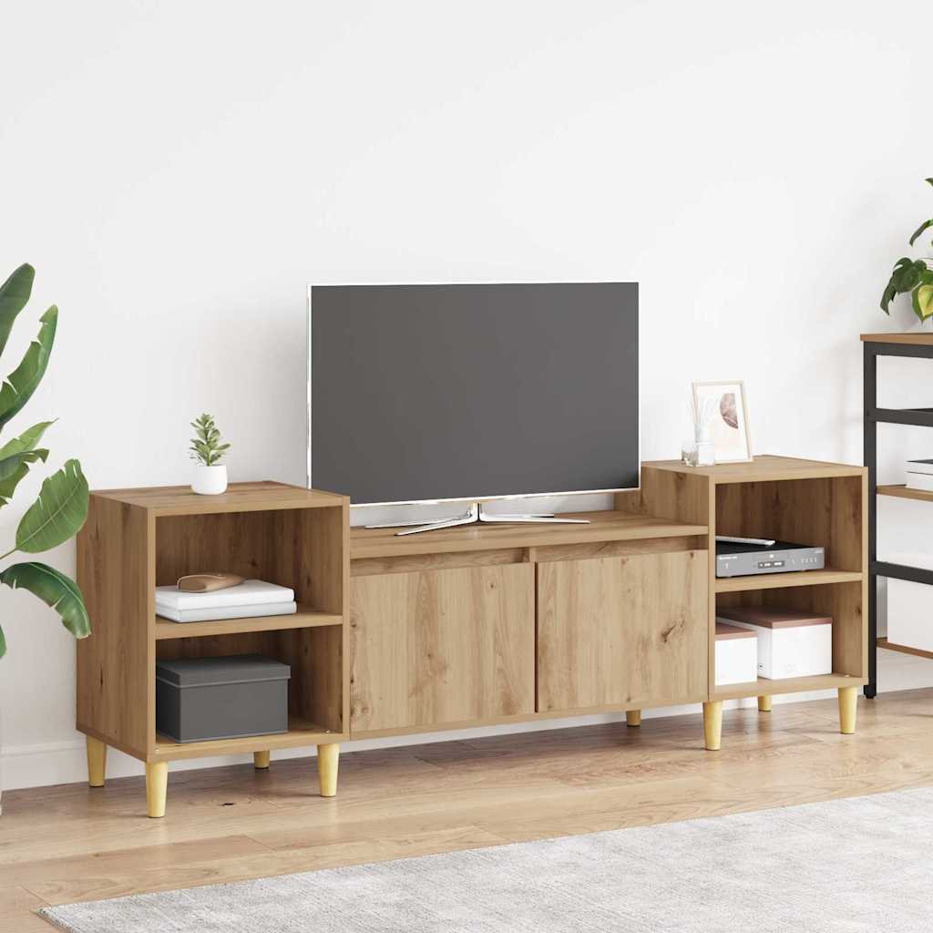 vidaXL Ντουλάπι TV Artisan Oak 160 x 35 x 55 εκ. Επεξεργασμένο ξύλο