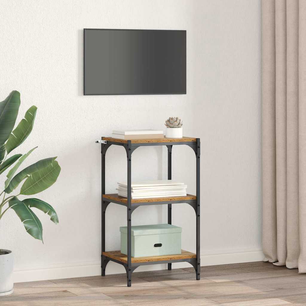 vidaXL Βιβλιοθήκη Παλαιό ξύλο 40 x 33 x 70,5 εκ.