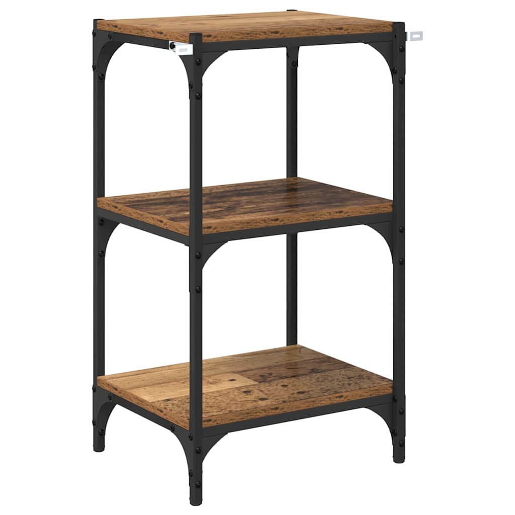 vidaXL Βιβλιοθήκη Παλαιό ξύλο 40 x 33 x 70,5 εκ.