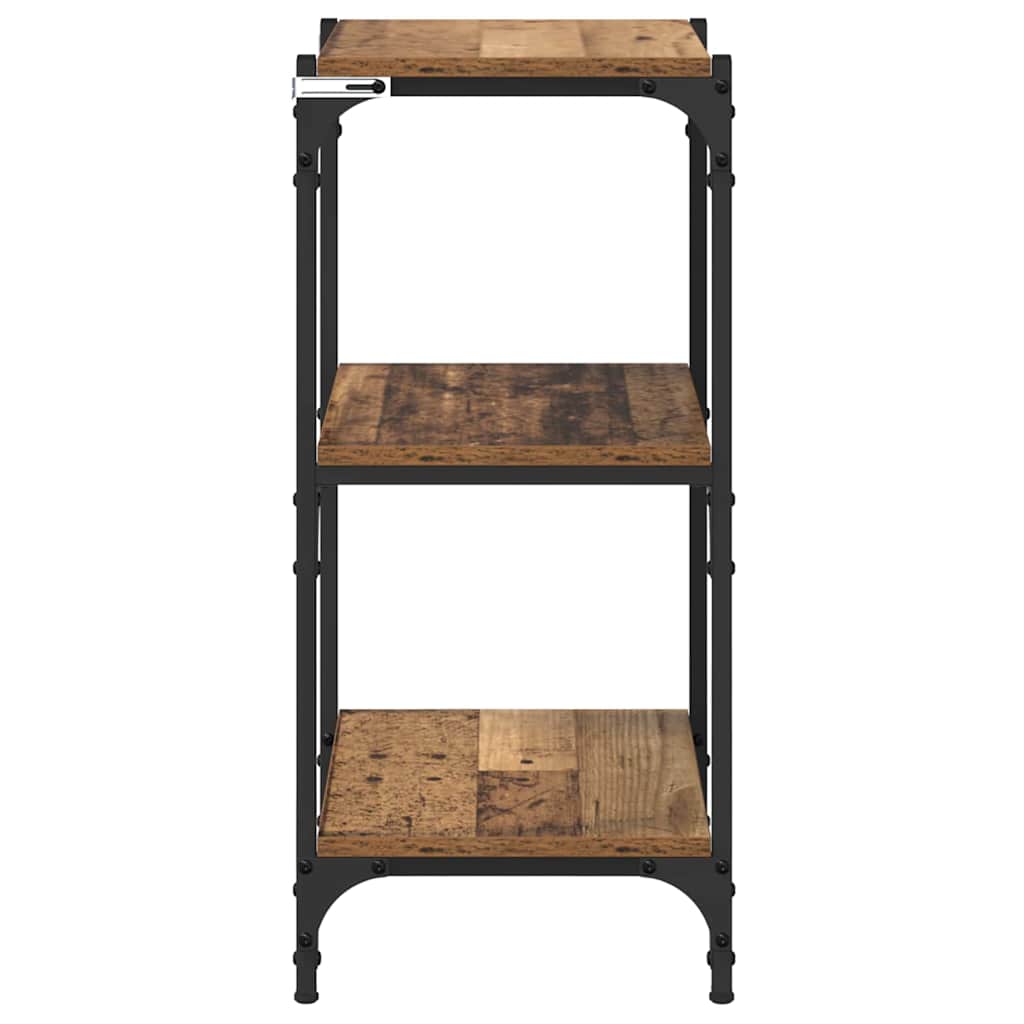 vidaXL Βιβλιοθήκη Παλαιό ξύλο 40 x 33 x 70,5 εκ.