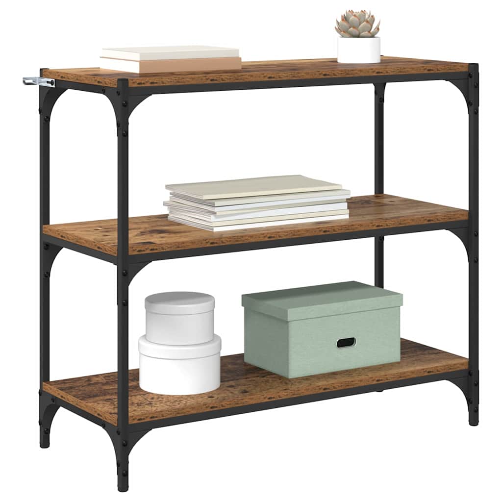 vidaXL Βιβλιοθήκη Παλιό Ξύλο 80 x 33 x 70,5 εκ.