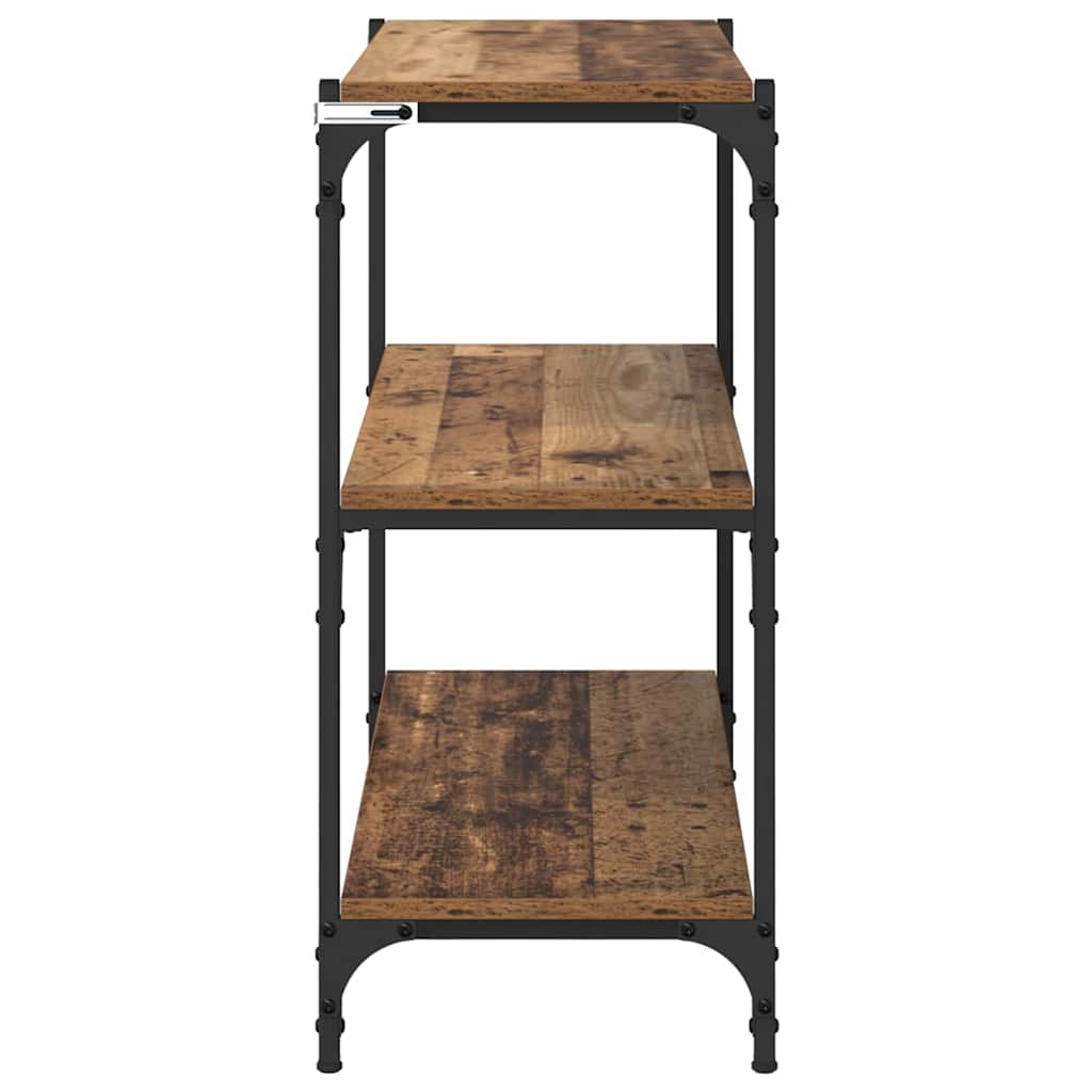 vidaXL Βιβλιοθήκη Παλιό Ξύλο 80 x 33 x 70,5 εκ.