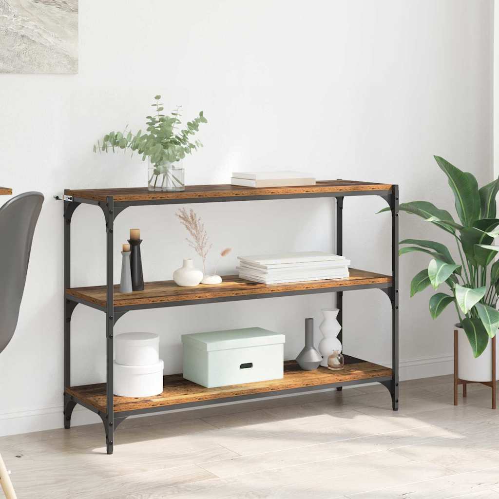 vidaXL Βιβλιοθήκη Παλαιό ξύλο 100 x 33 x 70,5 εκ.