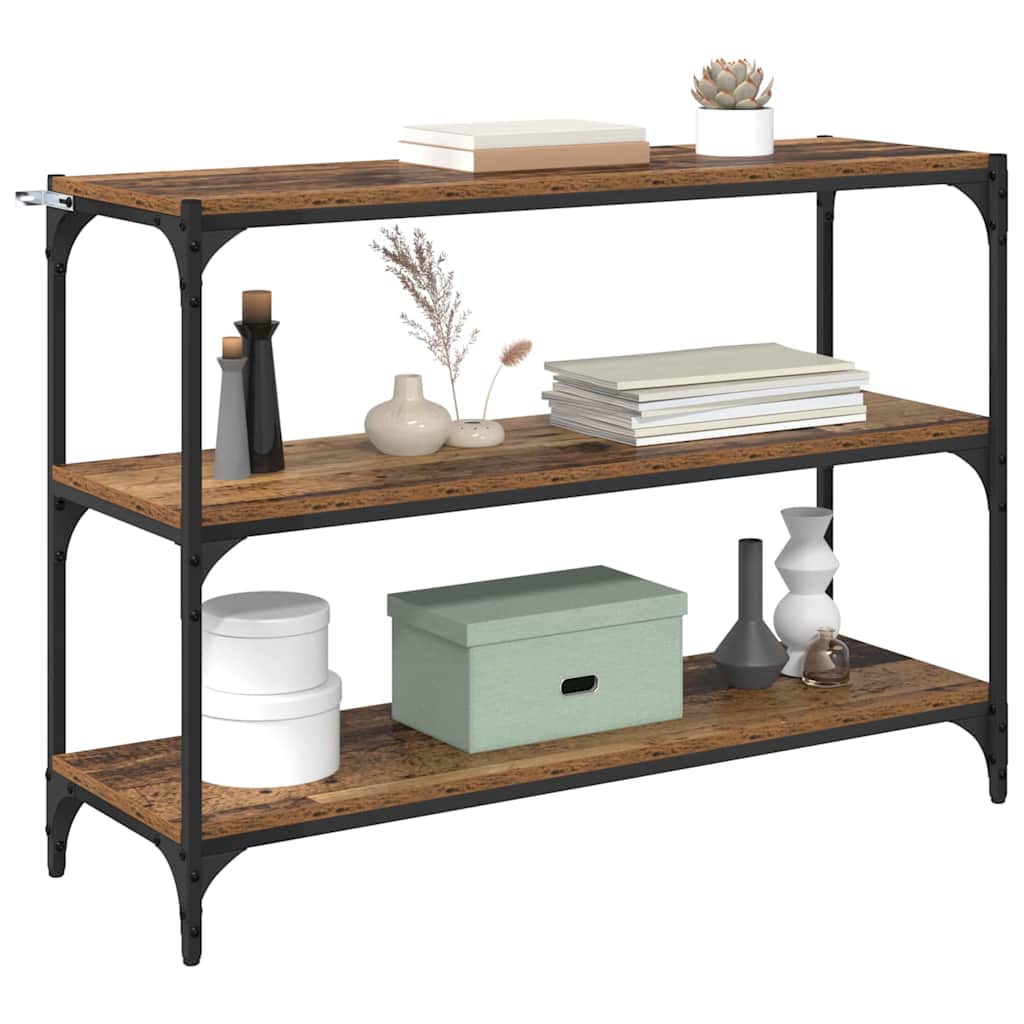 vidaXL Βιβλιοθήκη Παλαιό ξύλο 100 x 33 x 70,5 εκ.