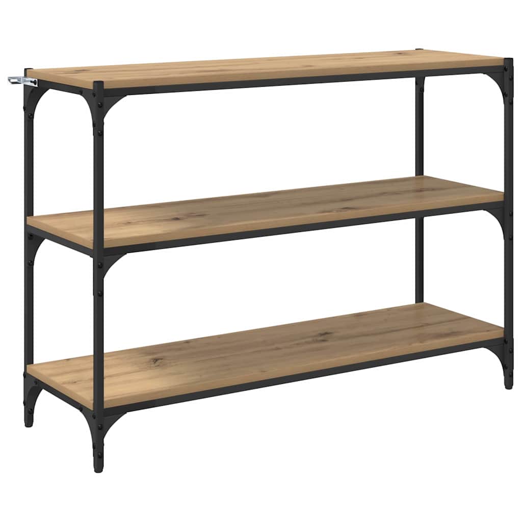 vidaXL Βιβλιοθήκη artisan δρυς 100 x 33 x 70,5 εκ.