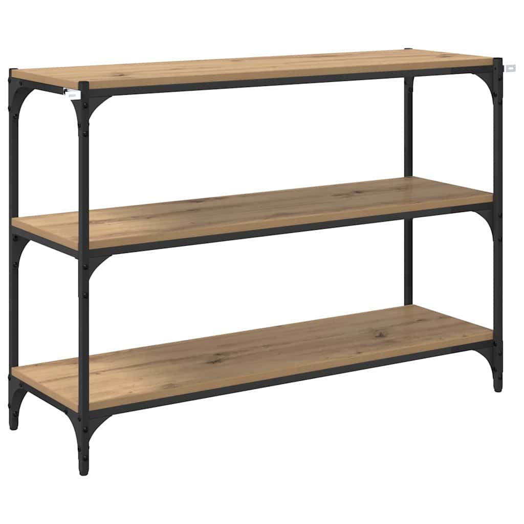 vidaXL Βιβλιοθήκη artisan δρυς 100 x 33 x 70,5 εκ.