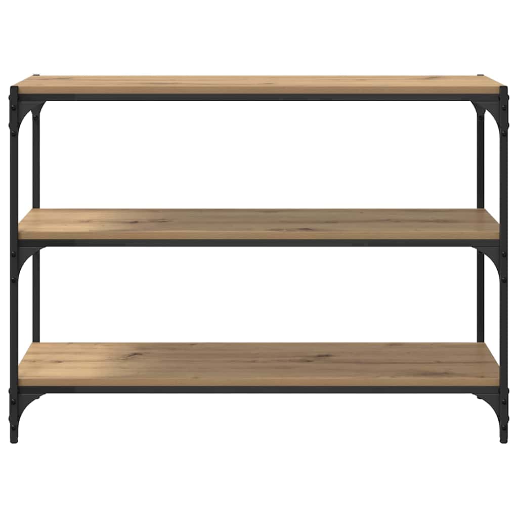 vidaXL Βιβλιοθήκη artisan δρυς 100 x 33 x 70,5 εκ.