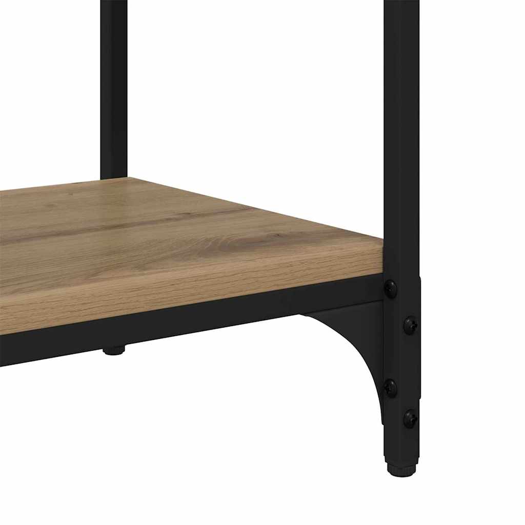 vidaXL Βιβλιοθήκη Artisan Oak 100 x 33 x 100 εκ.