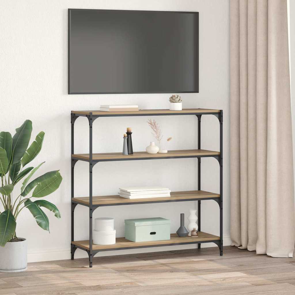 vidaXL Βιβλιοθήκη Artisan Oak 100 x 33 x 100 εκ.