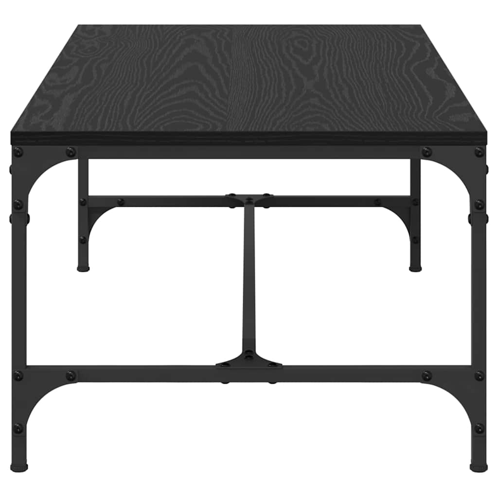 vidaXL Τραπεζάκι σαλονιού Μαύρη Οξυά 100 x 50 x 35 cm