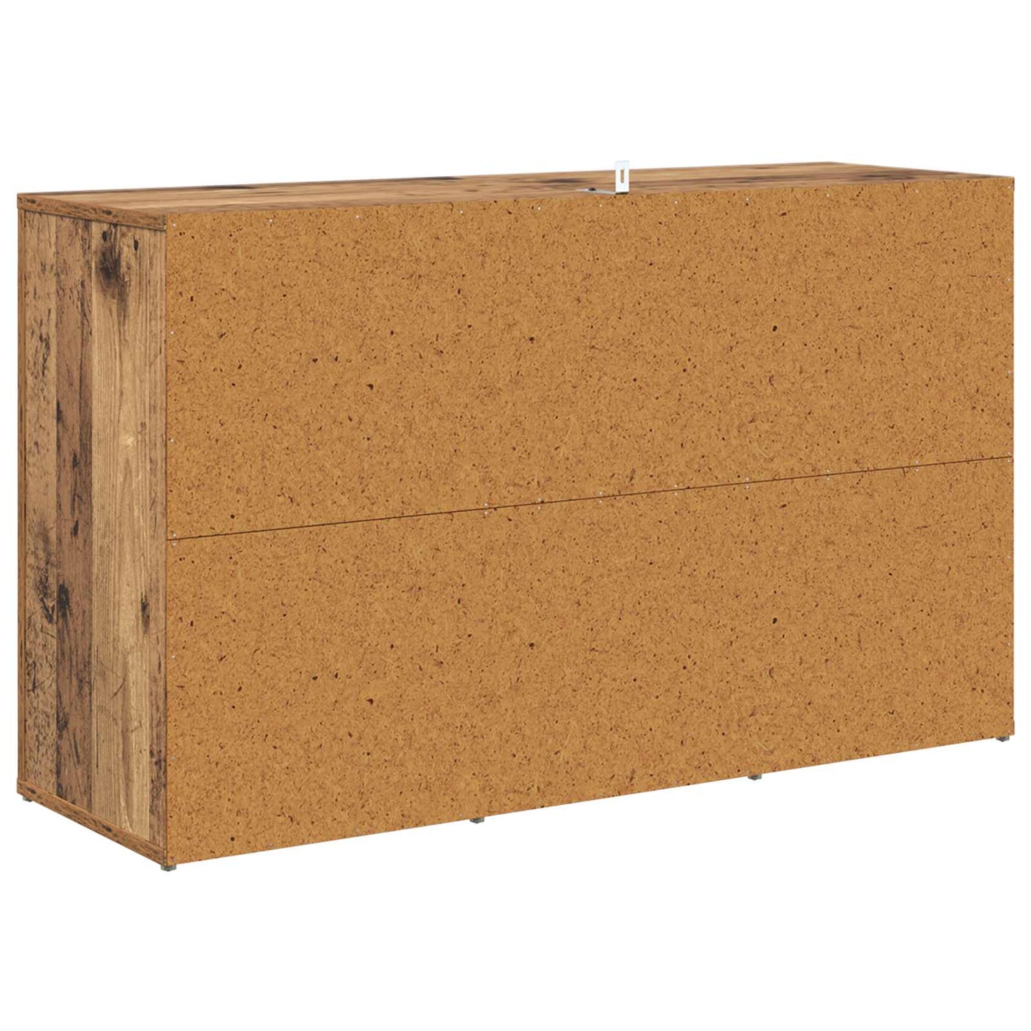vidaXL Πλαϊνό γραφείο με συρτάρι Παλιό ξύλο 100 x 33 x 59.5 εκ.