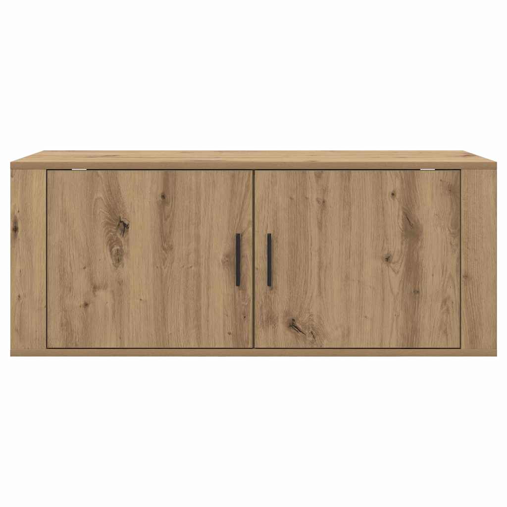 vidaXL Κρεμαστό Ντουλάπι Τηλεόρασης Artisan Oak 100 x 34,5 x 40 εκ